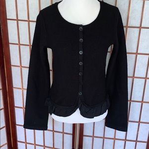 Anthropologie Moth Wool Cardigan